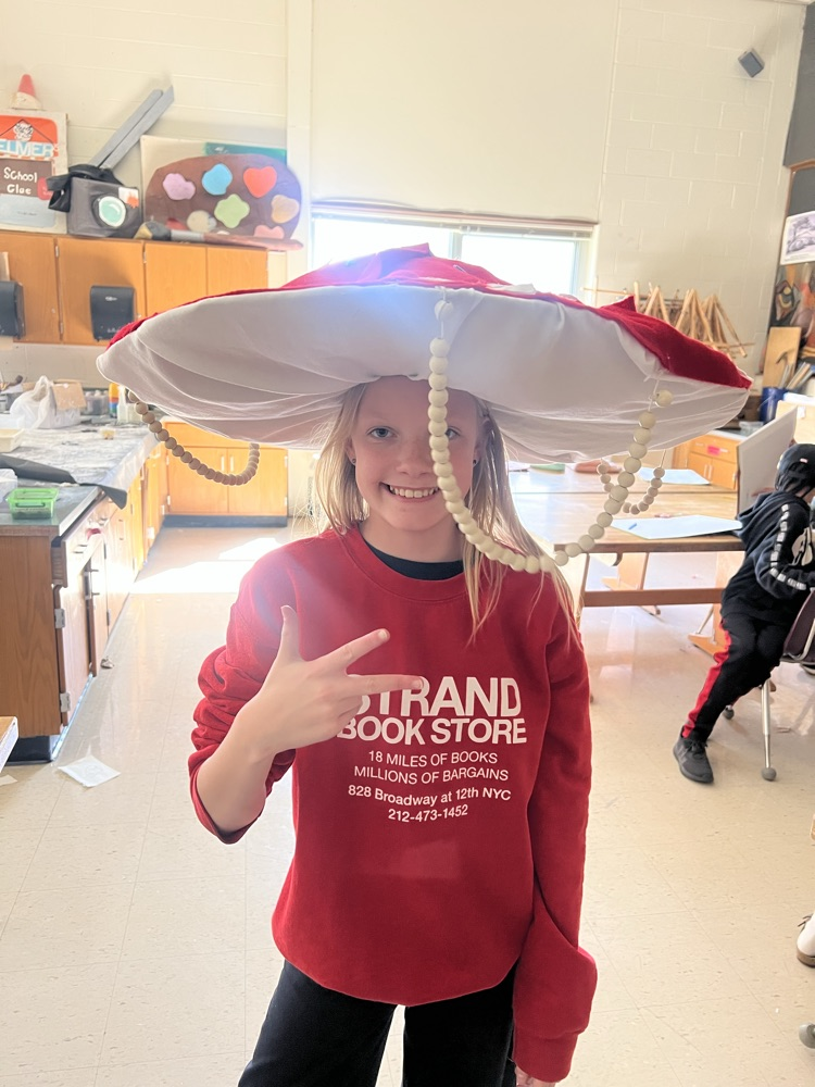 a student participating in spirit week