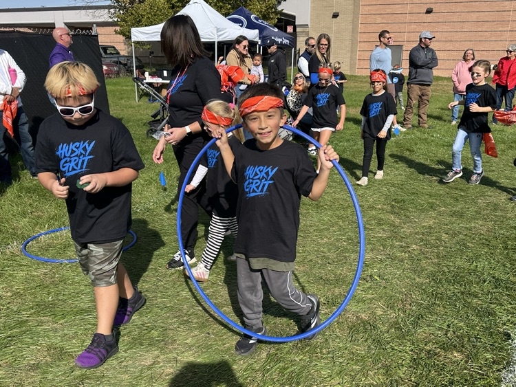 Heritage Fun Run Students
