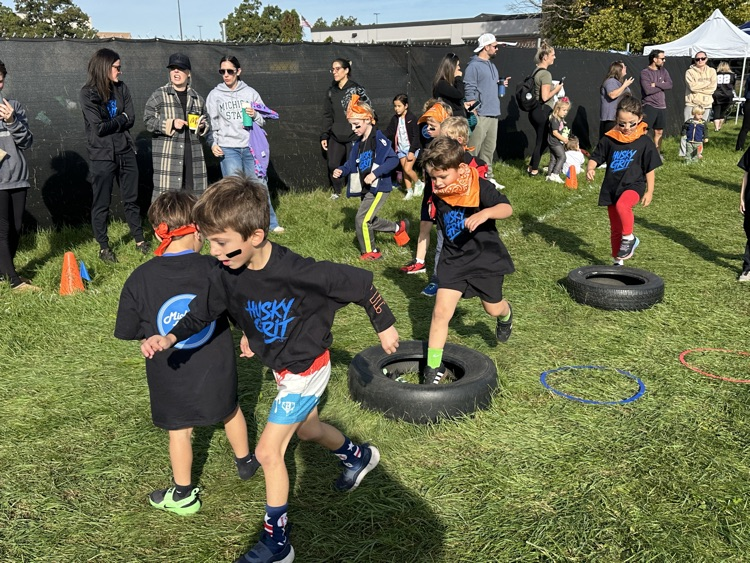Heritage Fun Run Students