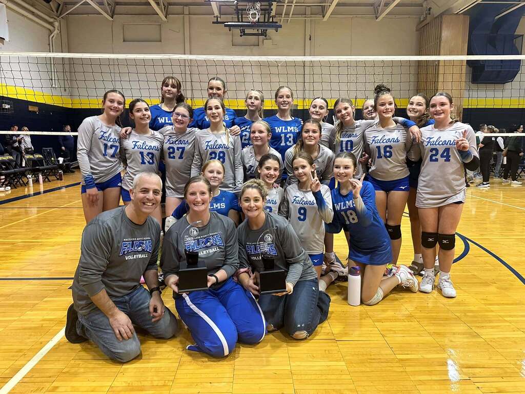 Falcons 7th and 8th Grade Volleyball Teams