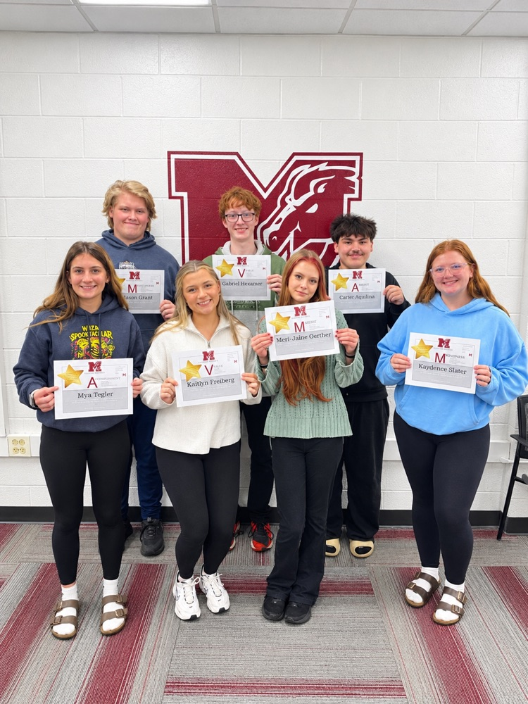 Congratulations to our recent Students of the Week! #BeAMAV