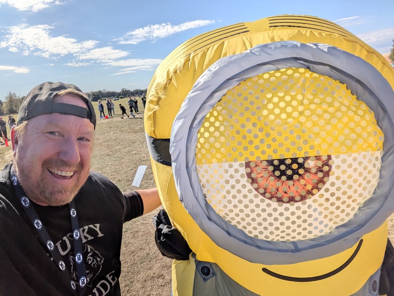 Mr. Wayne and the minion