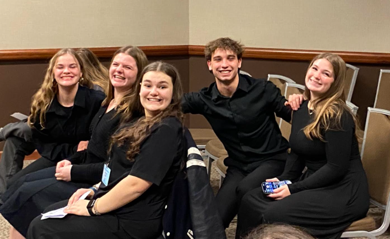 Lakeland & IAW students at Thespian festival