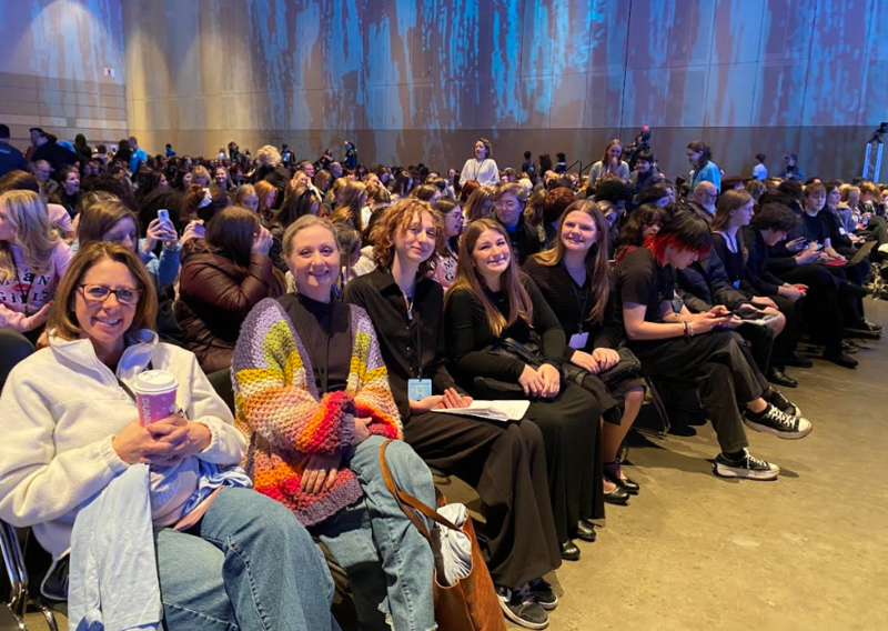 Lakeland & IAW students at Thespian festival