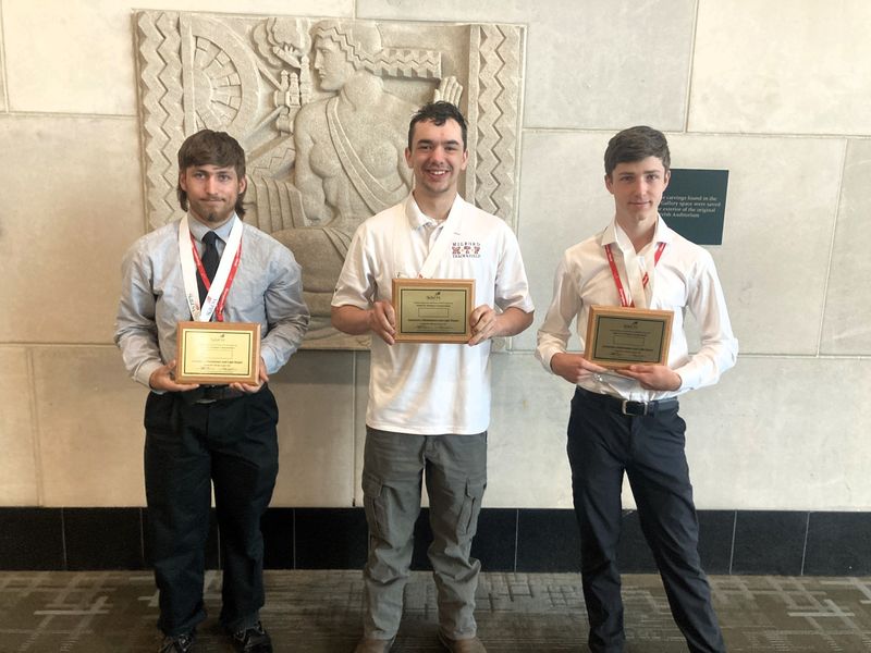 Steven Liggett earned first place and was named State Champion in the Maintenance and Light Repair category.