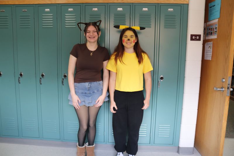 Students dressed as Pokemon