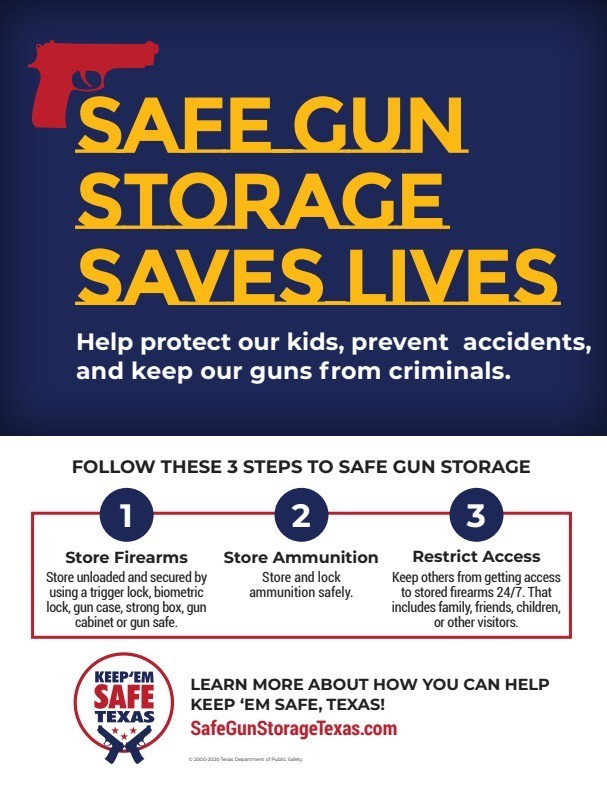 Safe Gun Storage Saves Lives