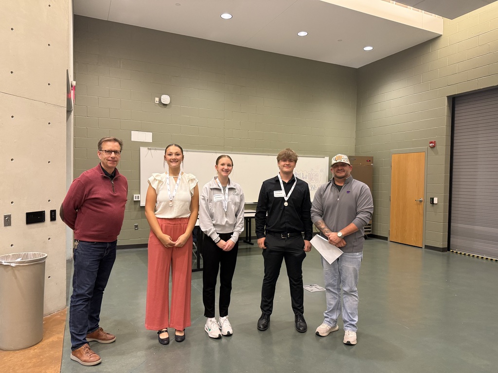 Jeff Glimpse, Full Vision; Harlee Terrell, HCTEA; Johanna Frossberg, Pratt HS; Jake Wolfe, HCTEA; Ryan Bugner, Yoder Smokers