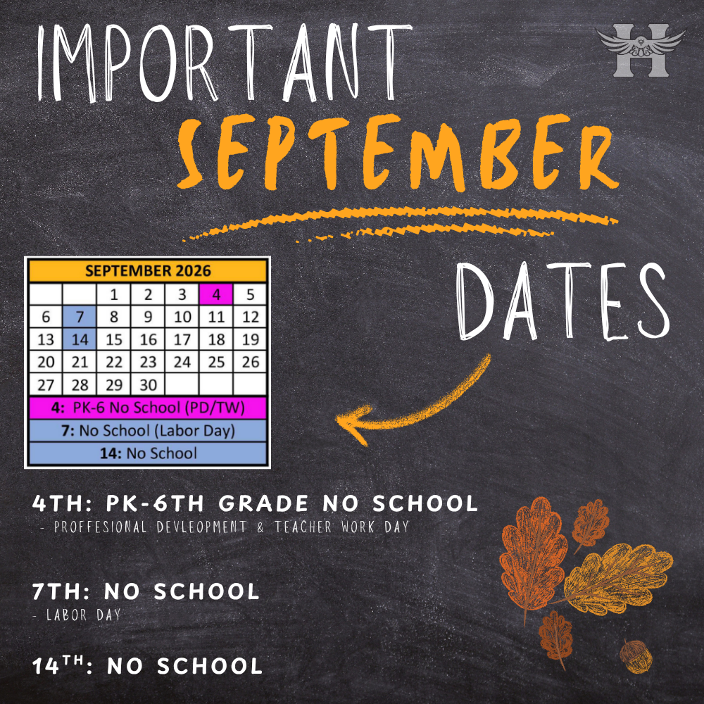 Important September Dates