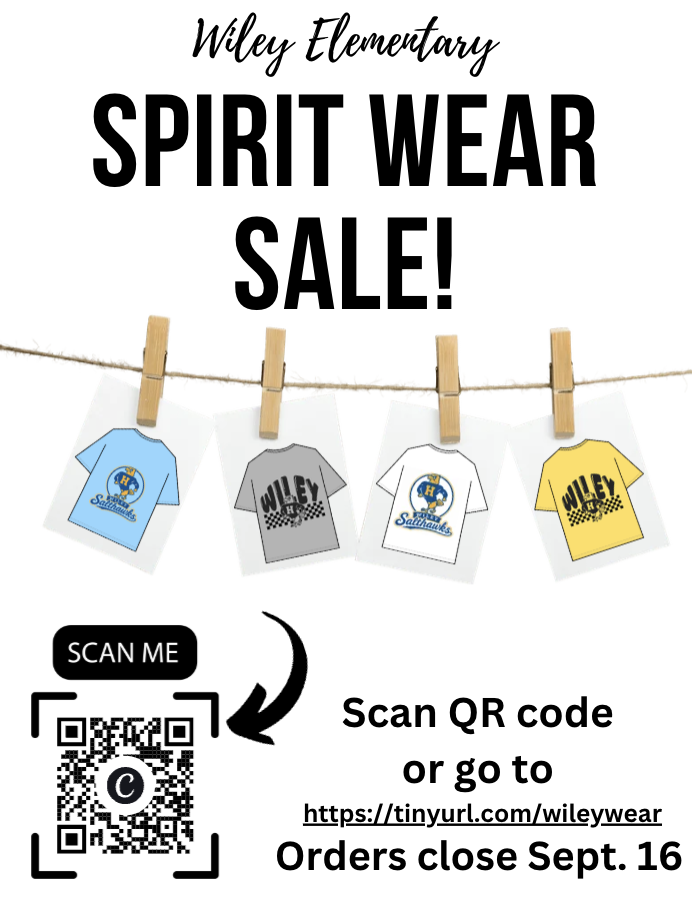 Spirit Wear Flyer