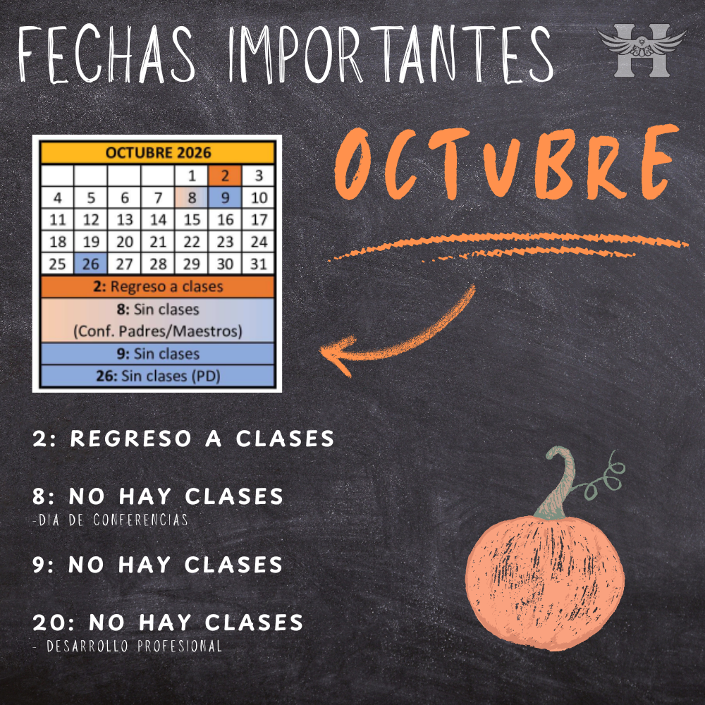 Important October Dates In Spanish