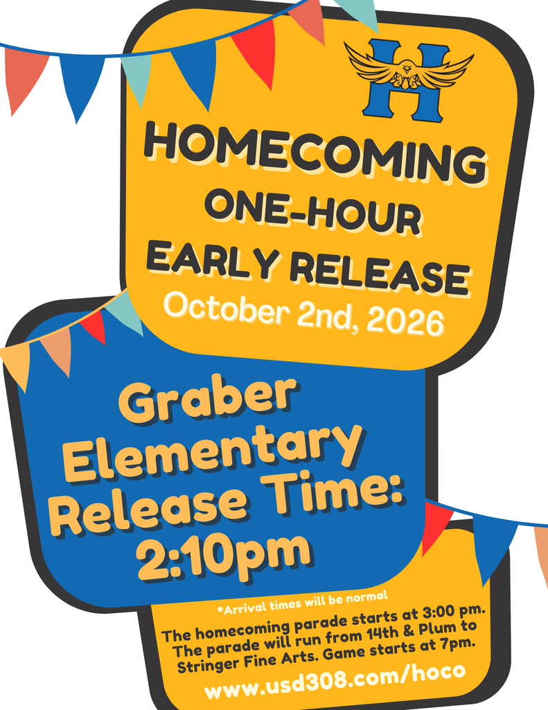 Homecoming one hour early release