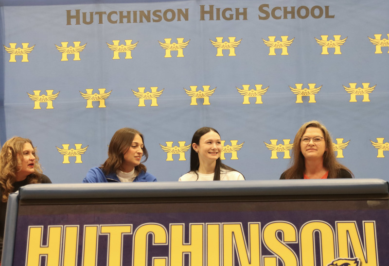 Stephanie Jenkins signs letter of intent.