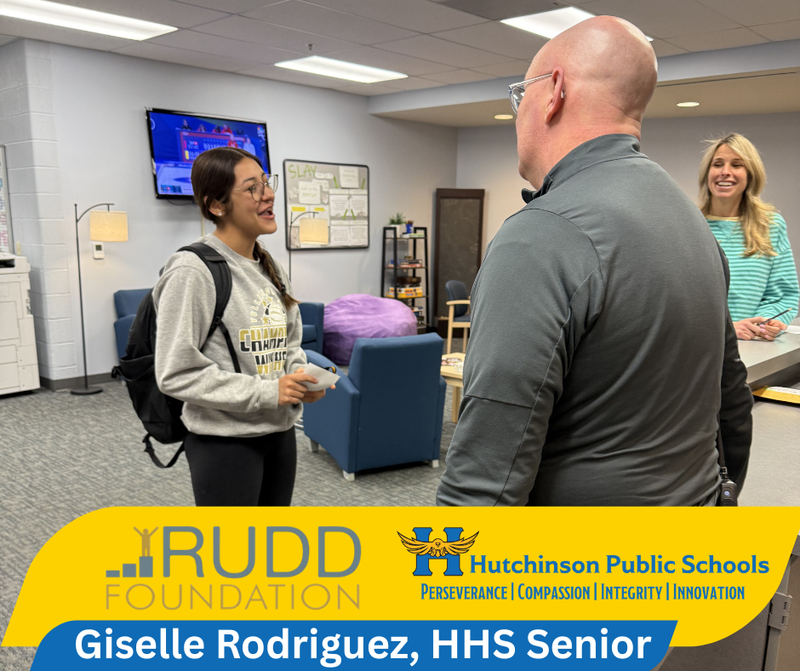 Giselle Rodriguez speaks with Ryan Ewy, HHS Princpal