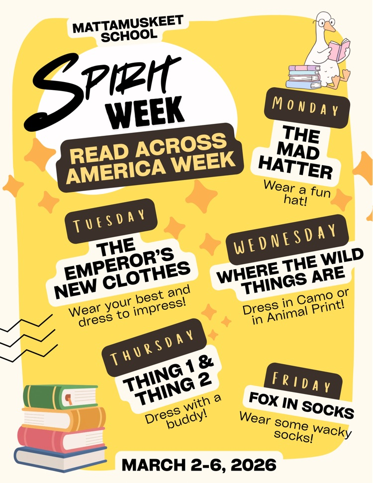 spirit week reading