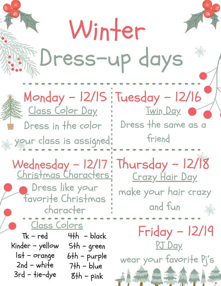 Dress-Up DAYS!