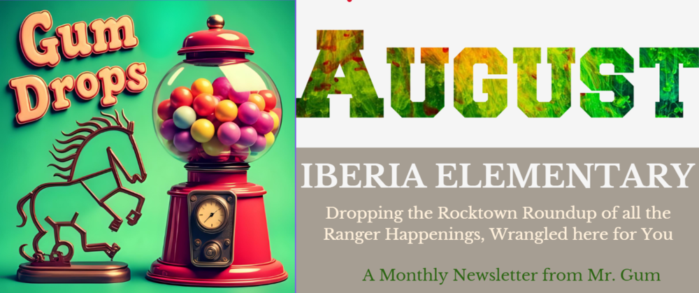 Gum Drops Family Newsletter - August Edition