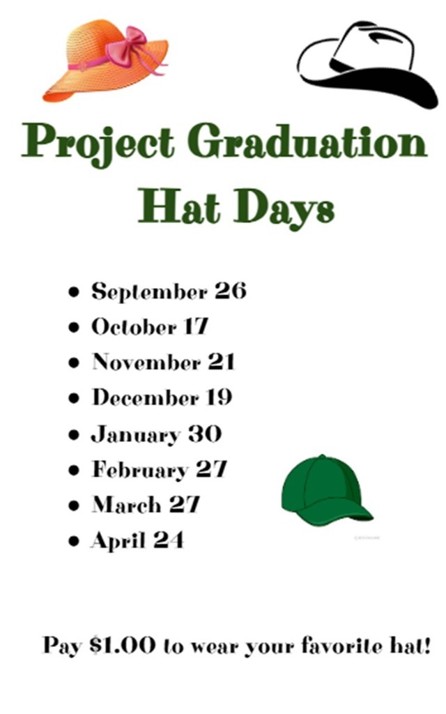 Project Graduation Hat Days