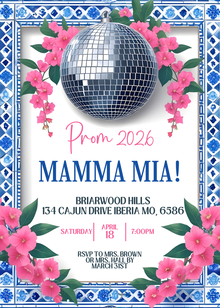 Iberia Prom 2026! April 18th at 7PM