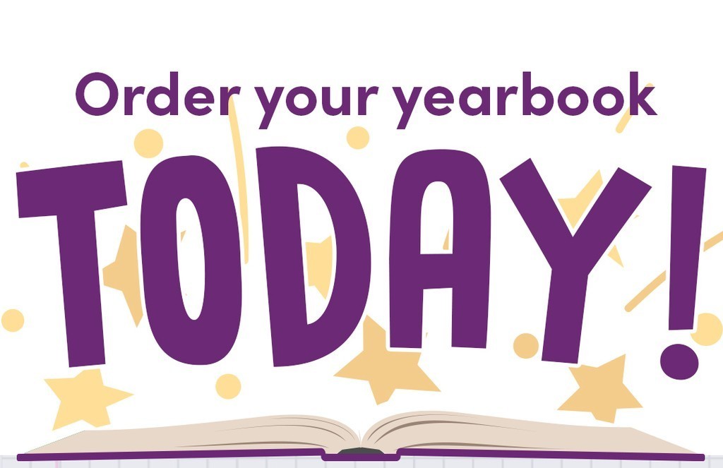 High School Students, tomorrow is the last day to purchase a yearbook! $30 or $32 for a personalized one! 