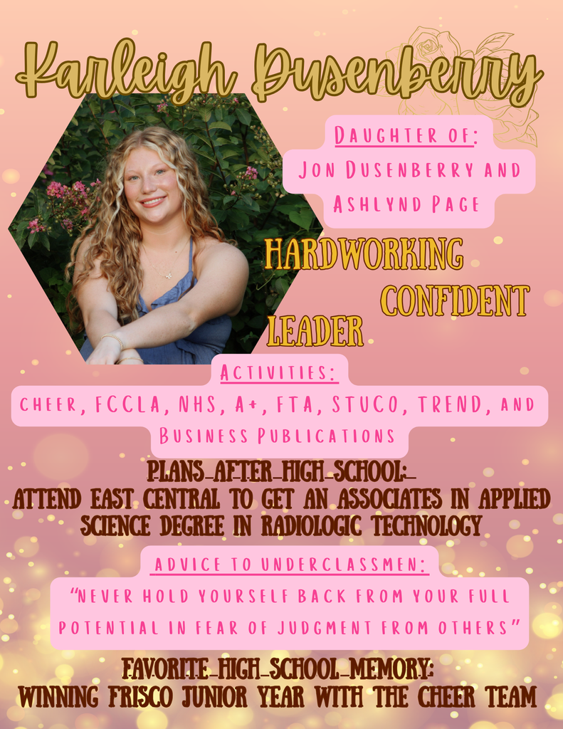 Senior Spotlight 2026