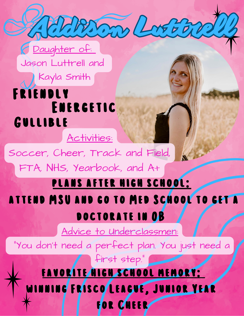 Senior Spotlight 2026