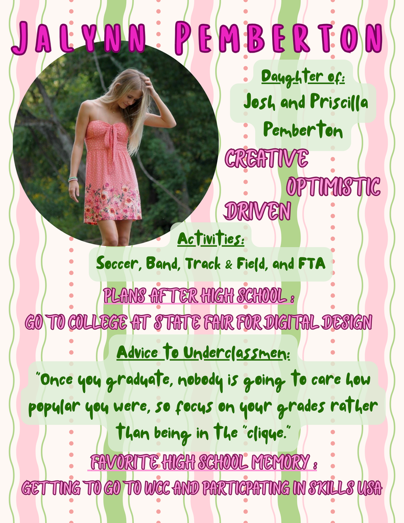 Senior Spotlight 2026