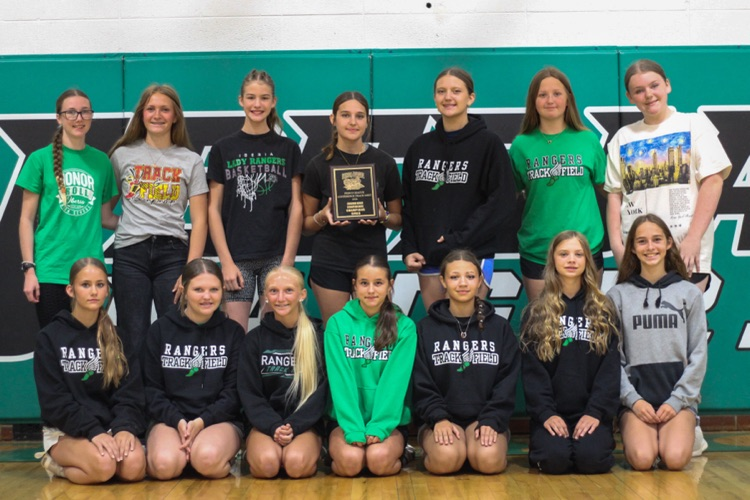 JH Boys and Girls Track teams are  Frisco League Conference Champs! 