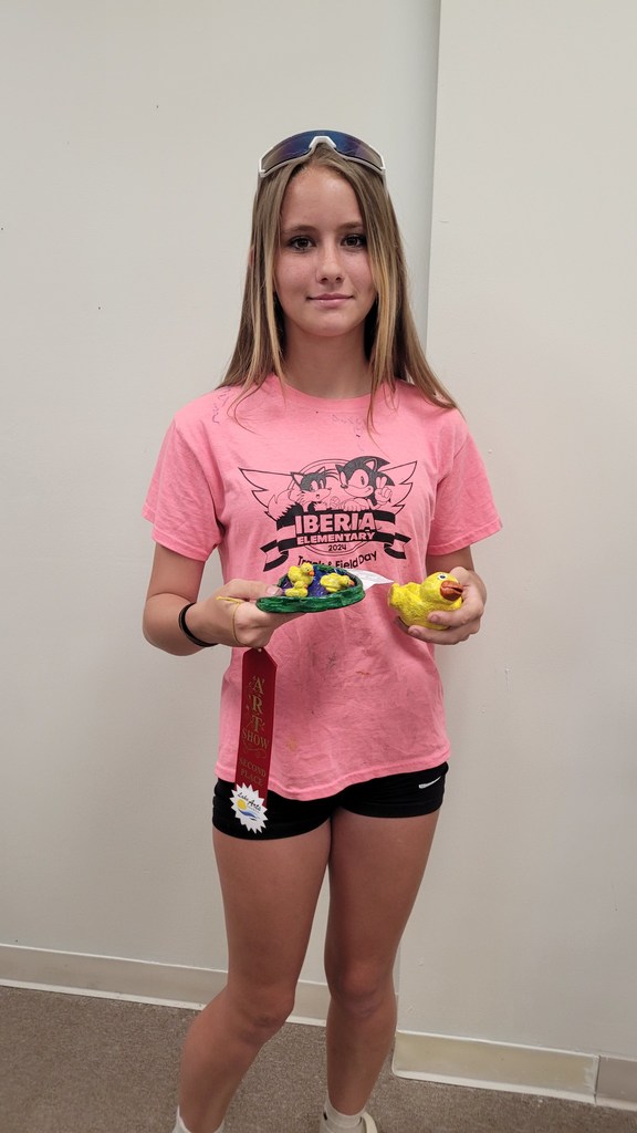 The following students placed at the Lake Art Quest Student Exhibition  Brooklyn Moulder - 1st Place - Division 1 (7th - 9th Grade) 3-D Wes Jones - Honorable Mention - Division 1 (7th - 9th Grade) 3-D Jessica Goewey - 1st Place - Division 1 (7th - 9th Grade) Charleigh Cunningham - Honorable Mention - Division 1 (7th - 9th Grade) Kennedy Fancher - 2nd Place - Division 2 (10th - 12th Grade)