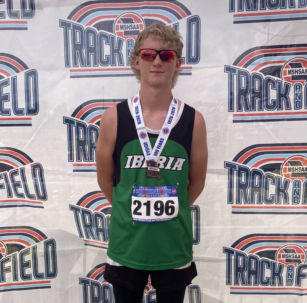 Congratulations to Kenneth Spencer for earning All-State honors and placing 7th in Javelin at the Class 2 State Championships!