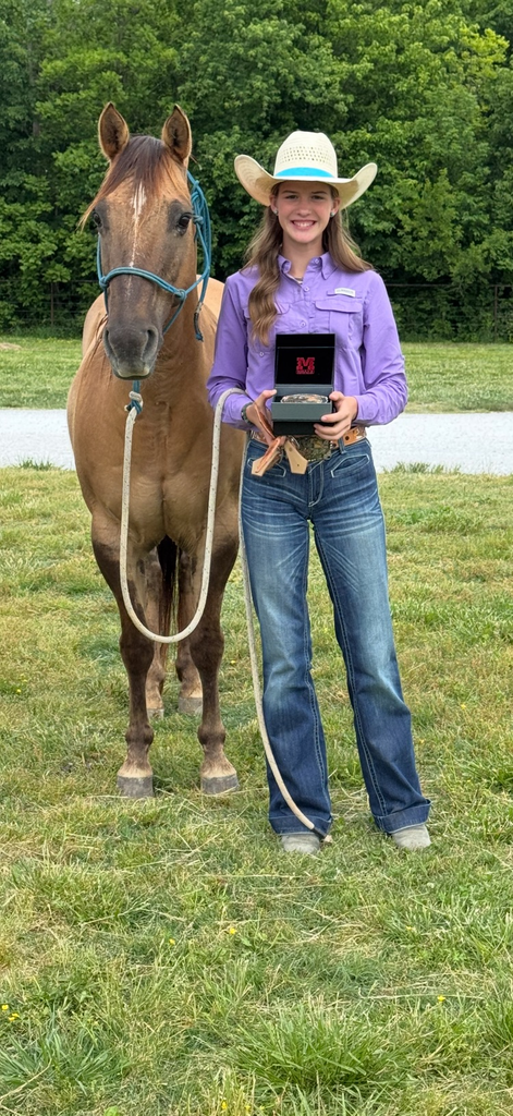 congrats to Callie whittle at the national junior rodeo 