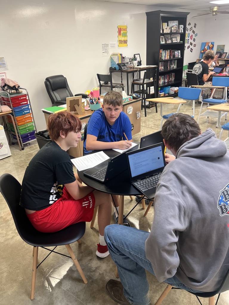 1st Hour Computer Applications students worked together to complete an Internet Safety Scavenger Hunt after learning about Internet Safety and Cyberbullying earlier in the week. 