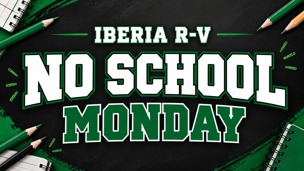Reminder: No School for Iberia R-V on Monday, Oct. 12th. 