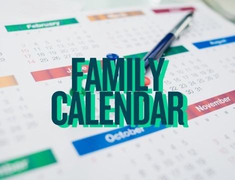 February Family Calendar