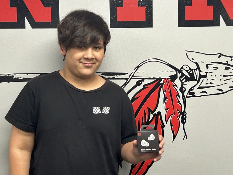 Congratulations to Braxtynn Spencer, winner of the IMS Red Ribbon Week drawing for Beats Studio Buds! 