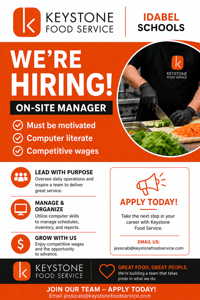 Keystone is hiring for an On-site Manager.