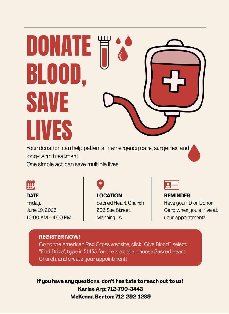 Blood Drive Poster