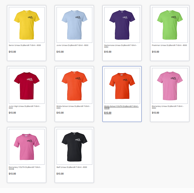 Class Shirts