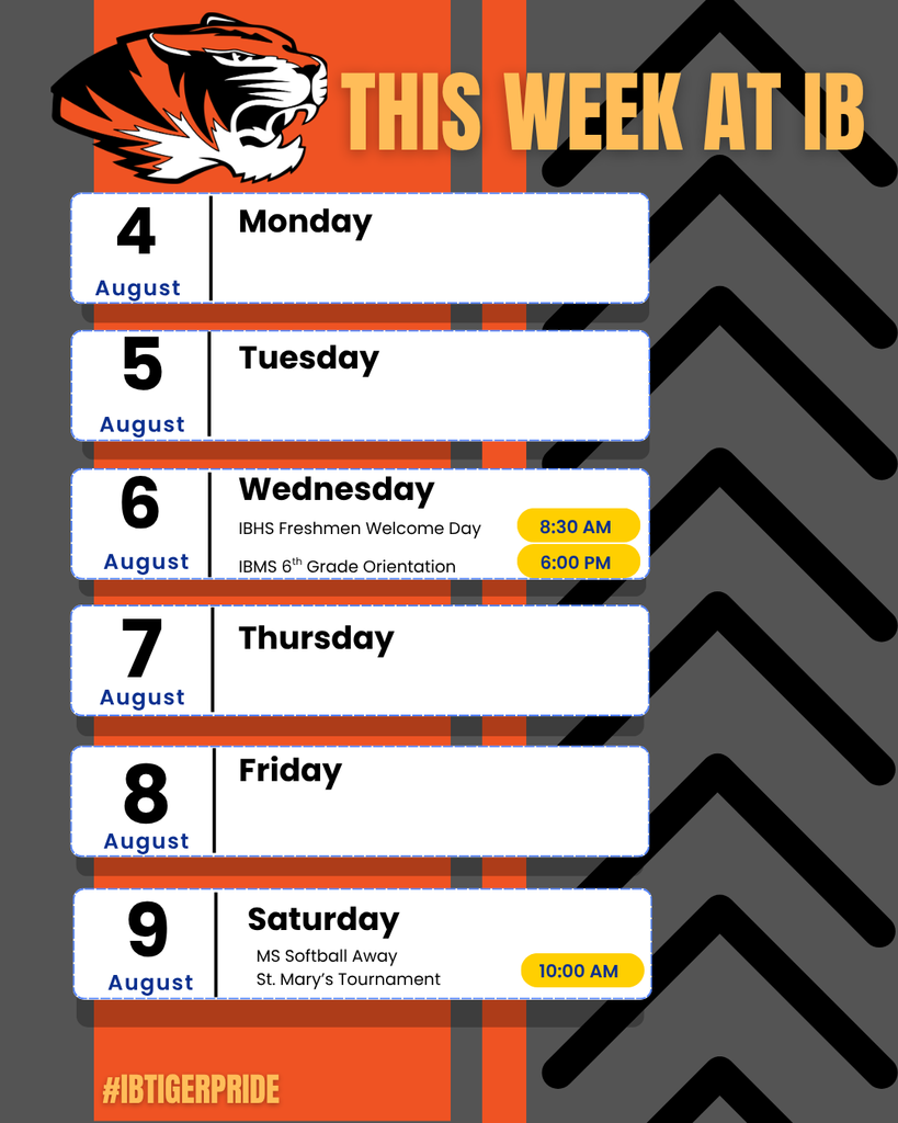 This Week at IB