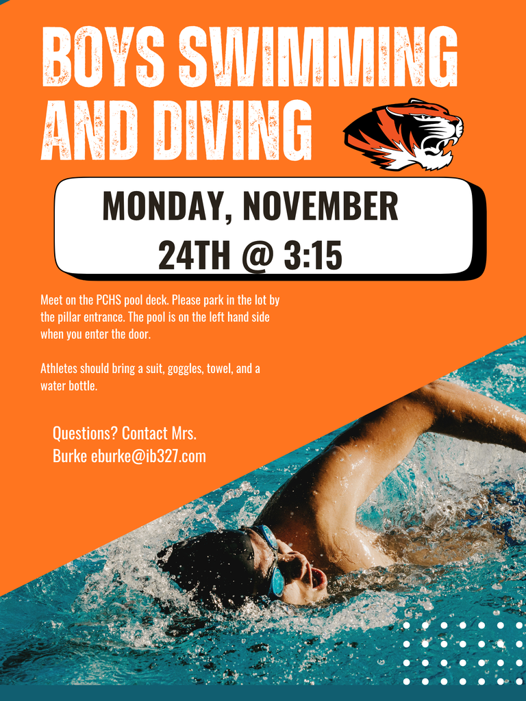 Boys swimming and diving