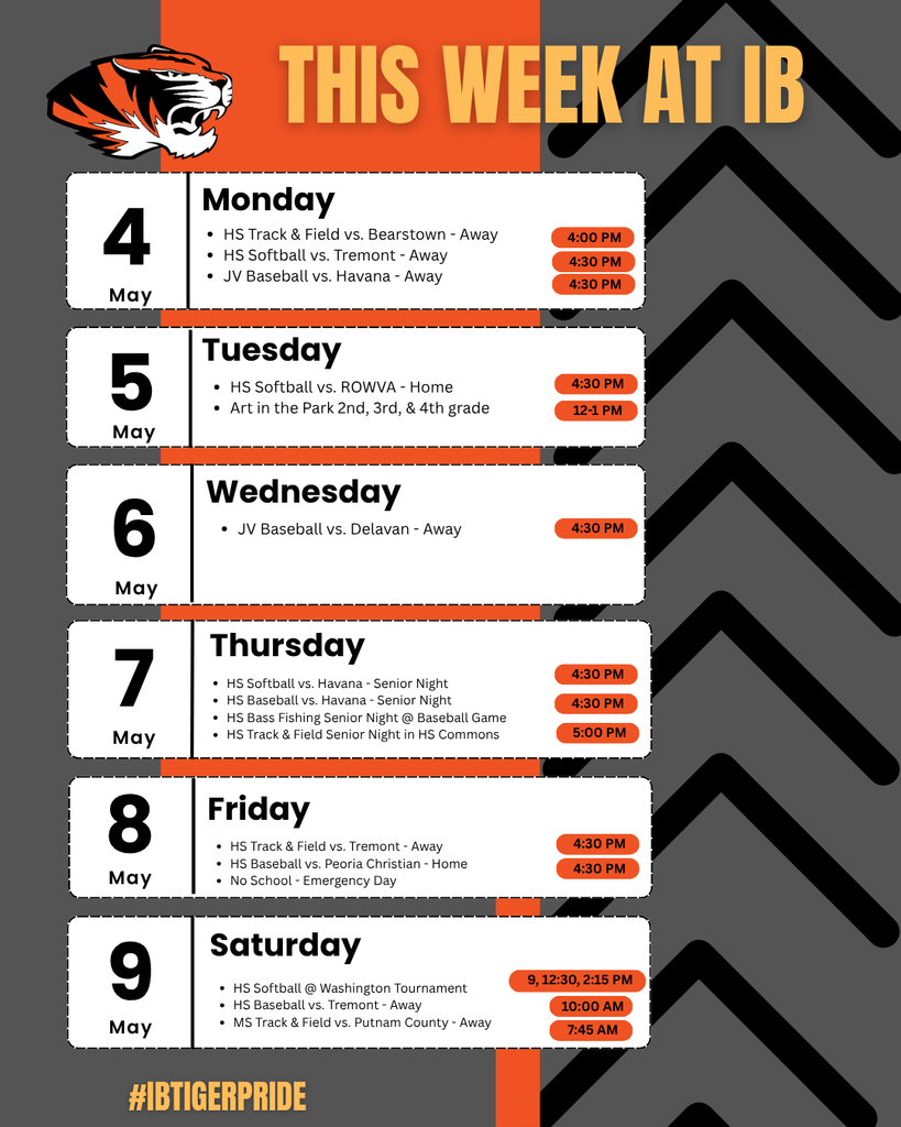 This Week at IB!