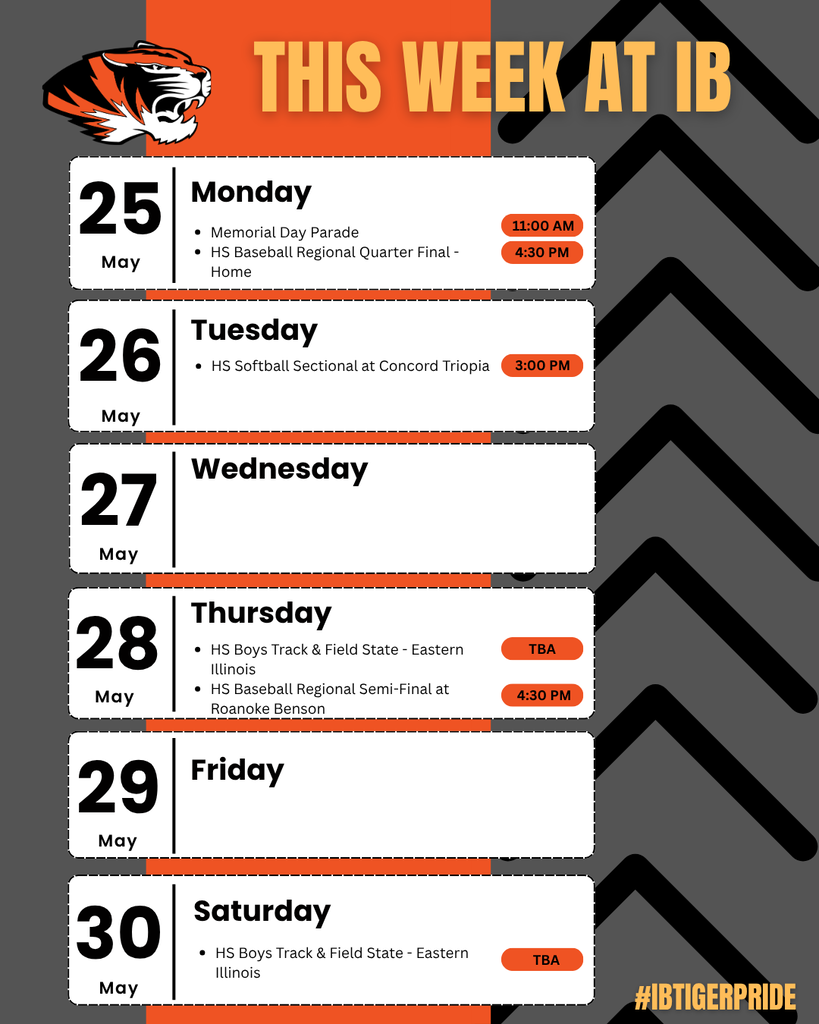 This Week at IB