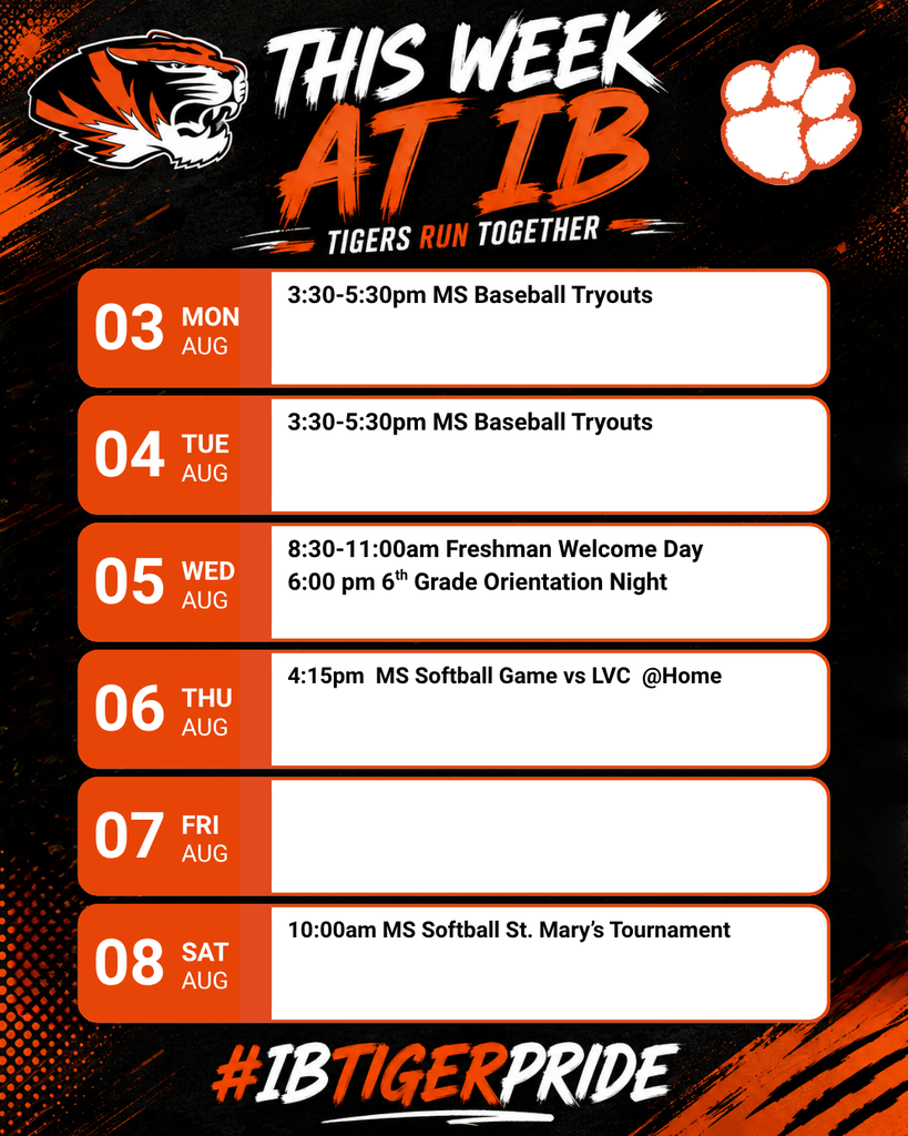 This Week at IB