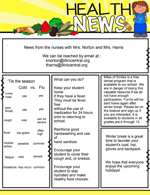 Nurse's Newsletter Fall/Winter 2025