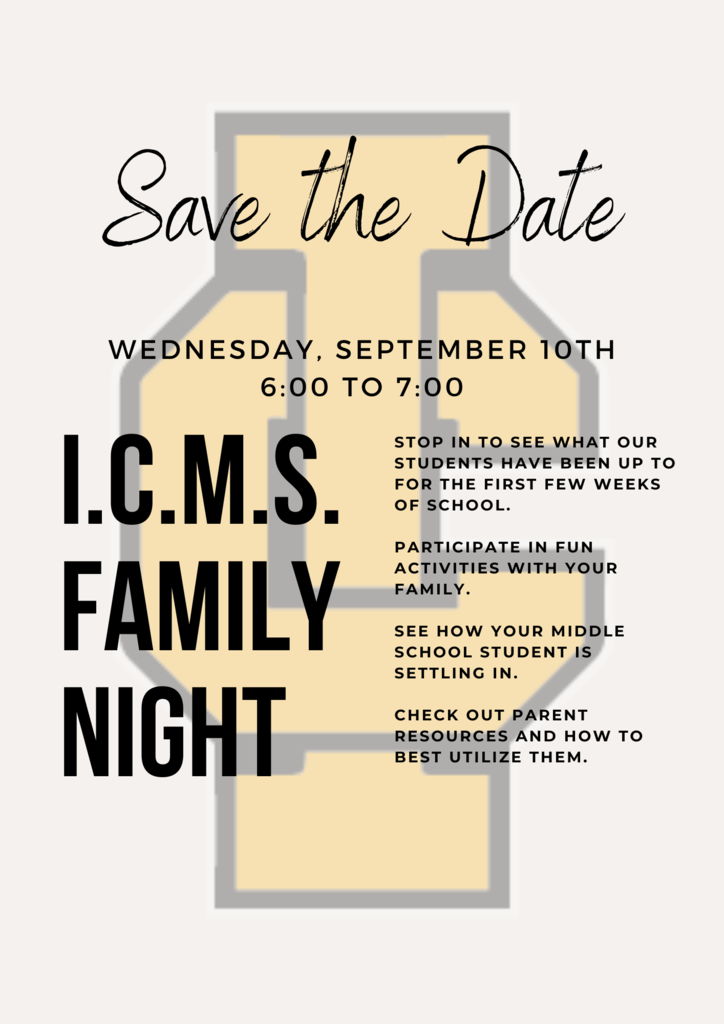 ICMS Family Night 9/10/2025