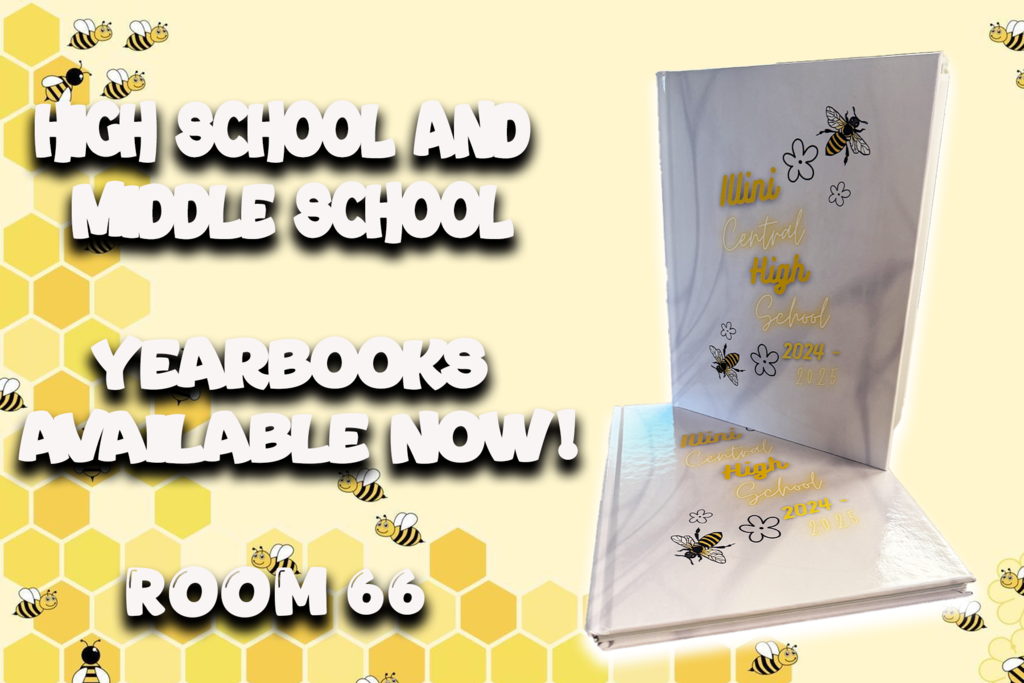 2024-2025 HS & MS Yearbooks are In!