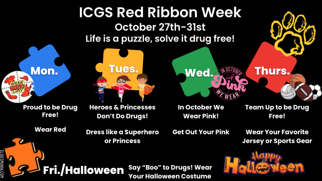 ICGS Red Ribbon Week 2025