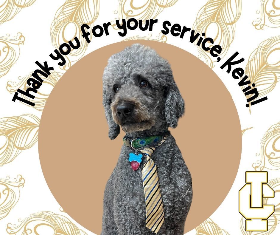 Thank you for your service, Kevin!