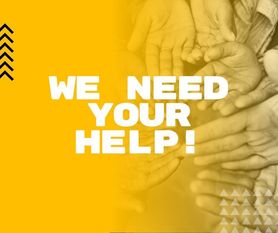 We need your help!