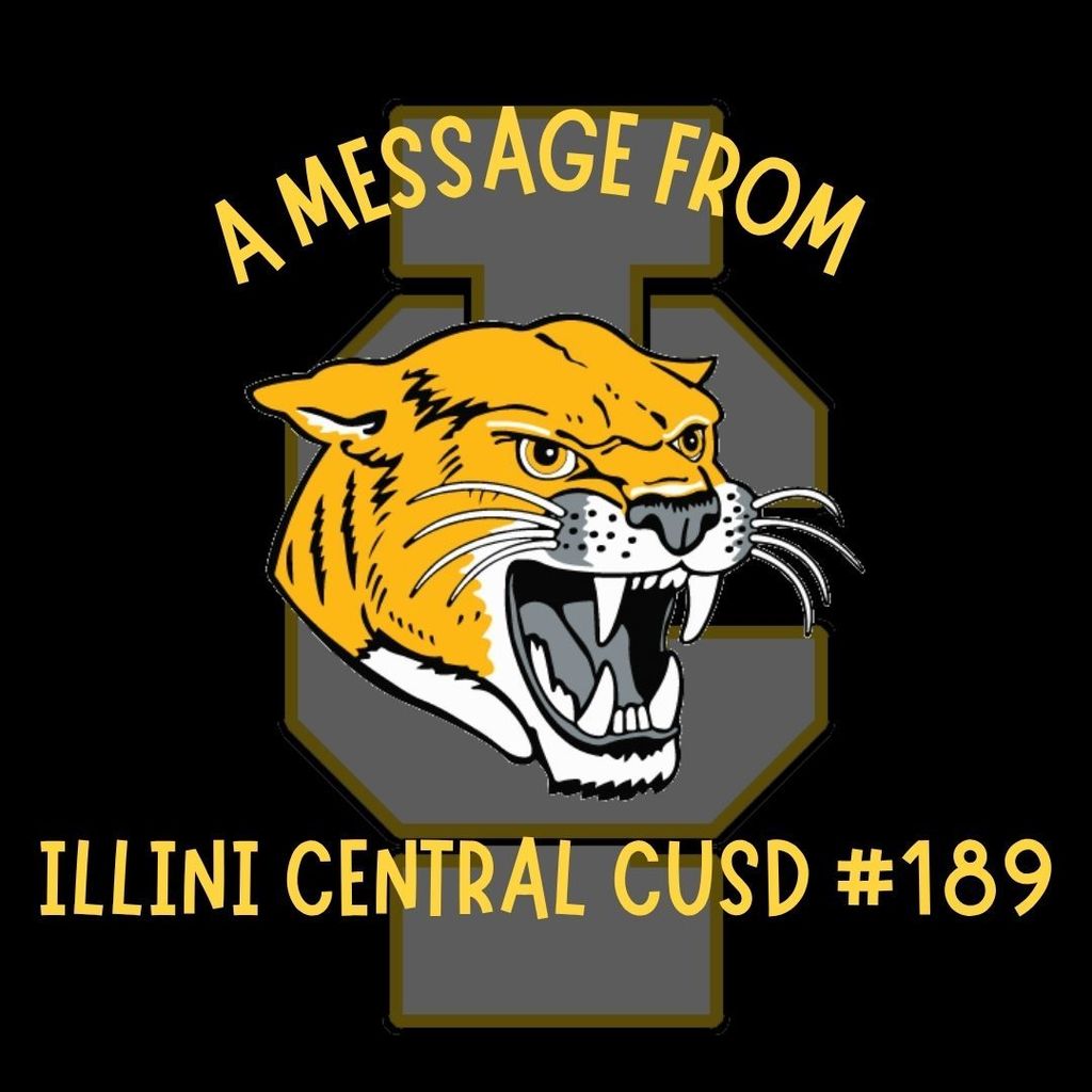 A message from Illini Central CUSD #189 cougar head logo